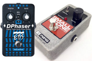 Diferentes pedales de phaser